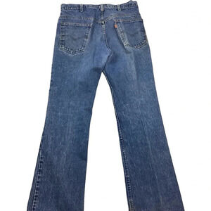 Vintage Levi’s orange tab 80s straight leg denim